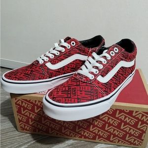 VANS WARD LOGO RED SUB 609 L